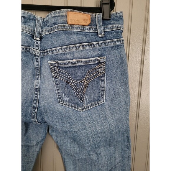 Vigoss Collection Flare Women's Denim Jeans Size 7 - Picture 12 of 16